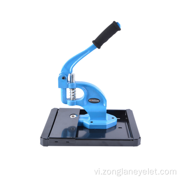 Biểu ngữ máy may đeo mắt grommet tay ép tay